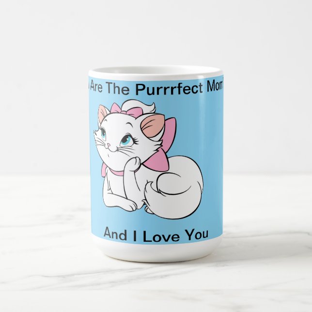 Sie sind die richtige Mama und ich Liebe Sie Tasse (Mittel)