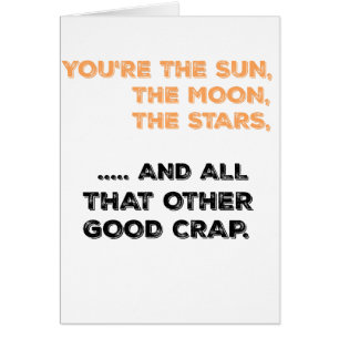 Sie sind die Sonne, der Mond, die Sterne…