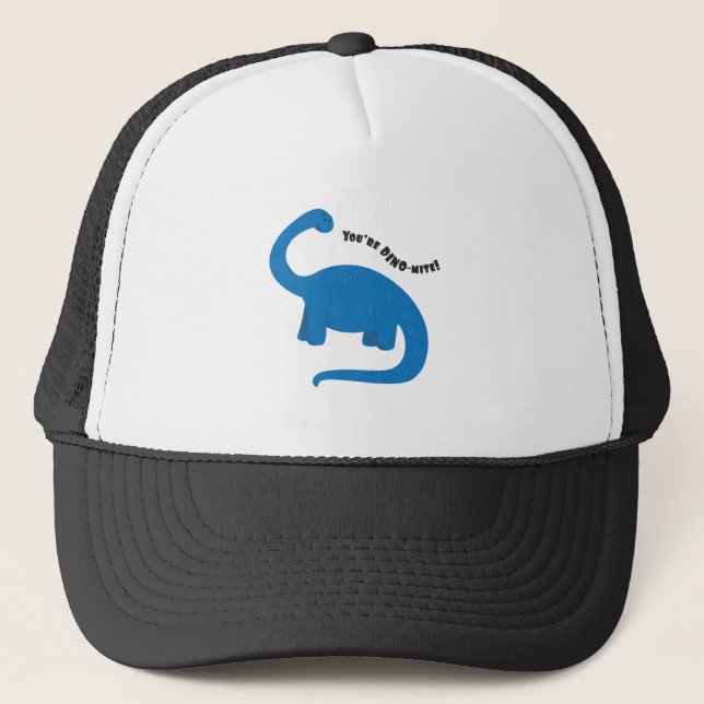 Sie sind Dino-Milbe! Truckerkappe (Vorderseite)