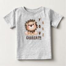 Sie sind ein großer Niedlicher Lion Baby T - Shirt