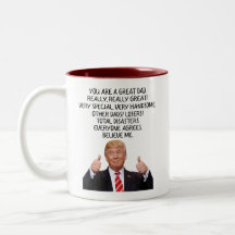 Sie sind ein großer Vater Trump