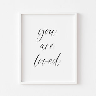 Sie sind ein Lieblingsdruck Poster