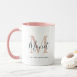 Sie sind ein schönes Chic Monogramm Tasse<br><div class="desc">Sie sind eine wunderschöne Chic Monogramm-Tasse</div>