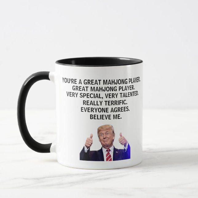 Sie sind ein wirklich großer Mahjong-Spieler, Trum Tasse (Links)