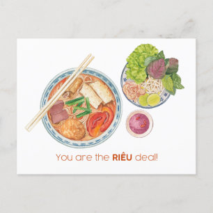 Sie sind eine Rieu-Deal-Card Postkarte