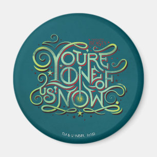 Sie sind einer von uns jetzt grüne Grafik Magnet