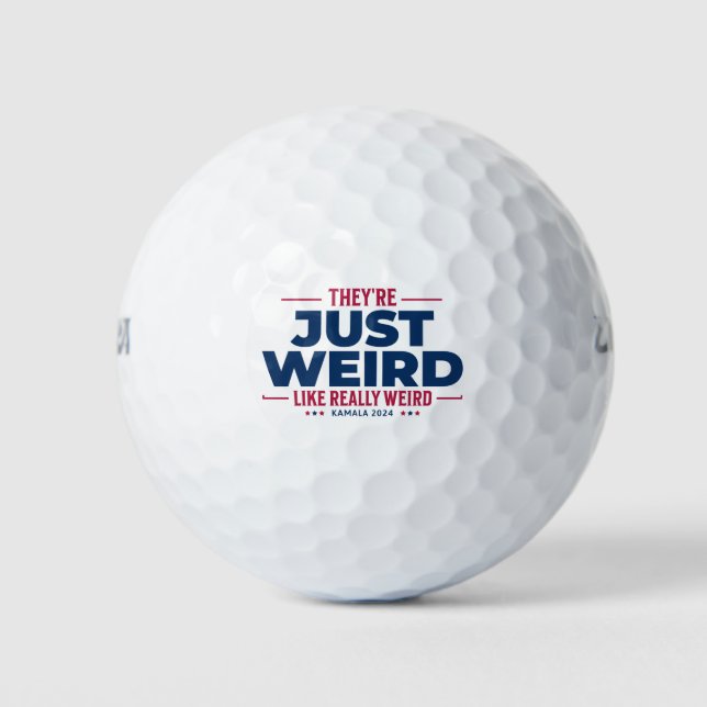 Sie sind einfach komisch, Anti-Trump-Kampagne, kam Golfball (Vorderseite)