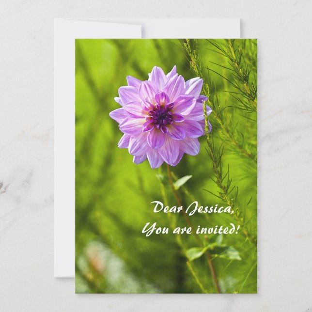 Sie sind eingeladen! Einladung (Vorderseite)