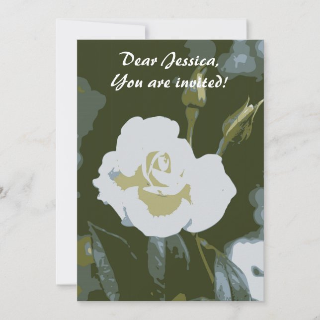 Sie sind eingeladen! Einladung (Vorderseite)