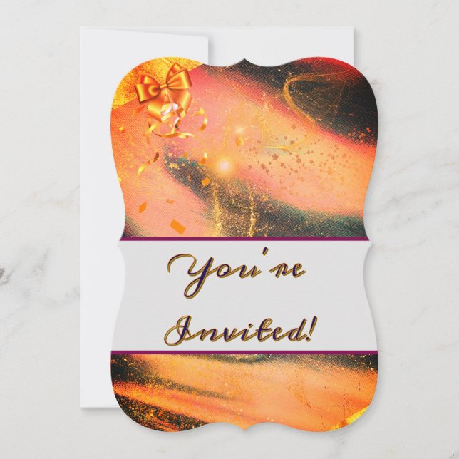 Sie sind eingeladen lebendiges Gold (Vorderseite)