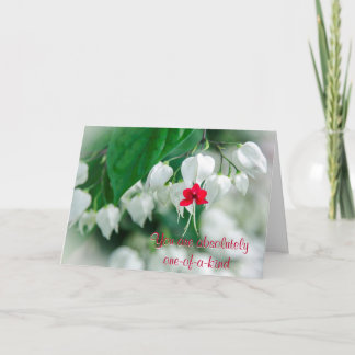 Sie sind einzigartige Karte