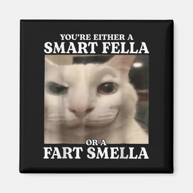 Sie sind entweder eine Smart Fella oder eine Furz  Magnet (Vorne)