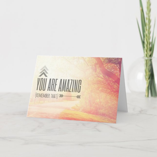 Sie sind fantastisch karte (Vorderseite)