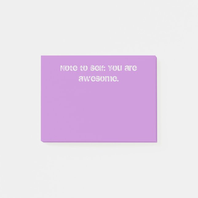 Sie sind fantastisch post-it klebezettel (Vorderseite)