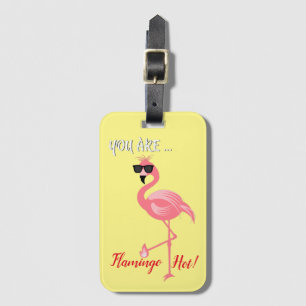Sie sind Flamingo Hot Thunder_Cove Gepäckanhänger