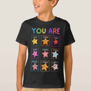Sie sind freundlicher Seestern Zurück zur Schule L T-Shirt