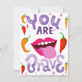 SIE SIND GEBRACHT FEIERTAGSKARTE