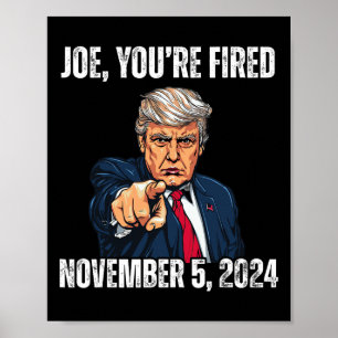 Sie sind gefeiert Donald Trump für Präsident 2024 Poster