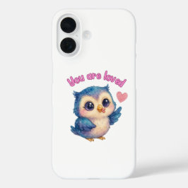 Sie sind geliebt - Niedliches Affirmation Throw Ki iPhone 16 Hülle