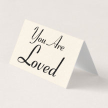 Sie sind geliebt platonische Valentine Notecard 25