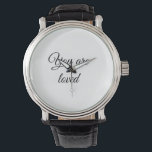 Sie sind geliebt Sonnenmotivation Zitat bewusst ge Armbanduhr<br><div class="desc">Entwurf</div>