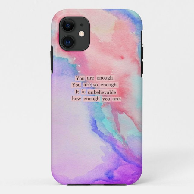 SIE SIND GENUG Case-Mate iPhone HÜLLE (Rückseite)