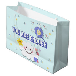 Sie sind genug Geschenktasche - Niedliche Wolke un Große Geschenktüte