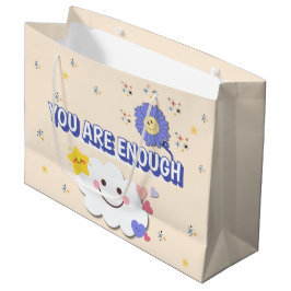 Sie sind genug Geschenktasche - Niedliche Wolke un Große Geschenktüte