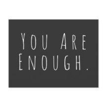 SIE SIND GENUG | Inspiration Word Art Graphic