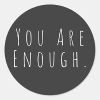 SIE SIND GENUG | Inspiration Word Art Graphic