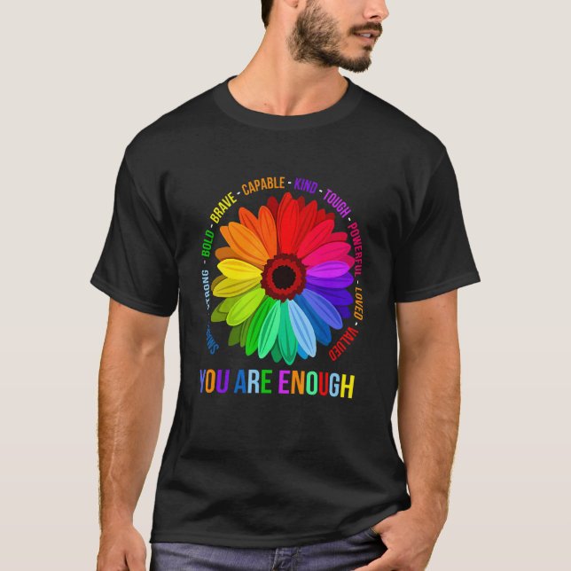 Sie sind genug Smart Strong Bold Brave Capable Eno T-Shirt (Vorderseite)