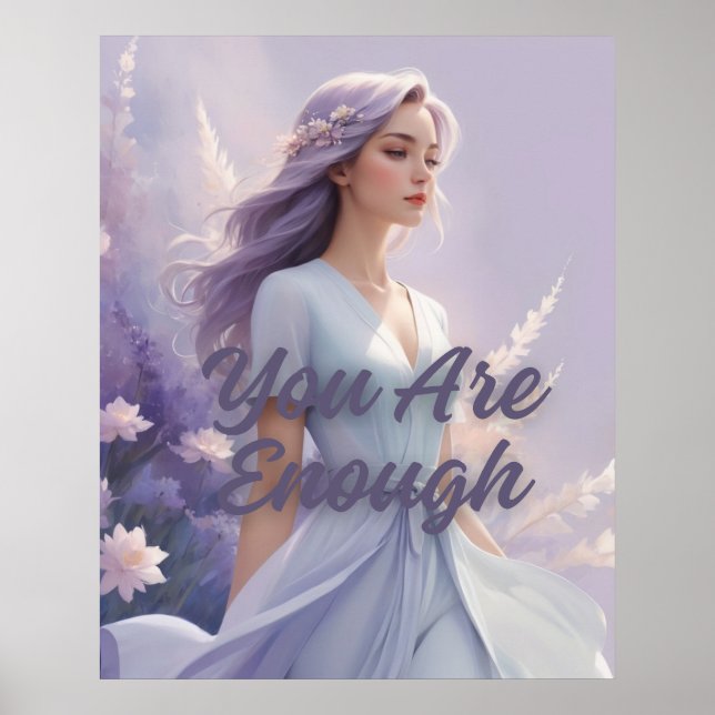 Sie sind genug zitierte Wall Art Poster (Vorne)