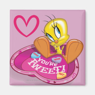 Sie sind Getweetet TWEETY™ Bowl Magnet