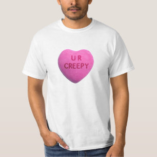Sie sind gruseliges rosa Süßigkeits-Herz T-Shirt