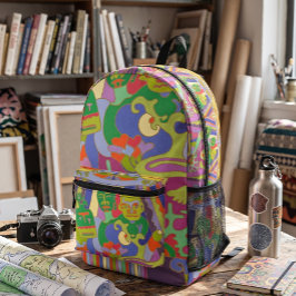 Sie sind hier bedruckter rucksack