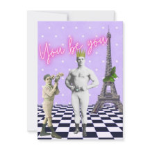 Sie sind Ihr Funky Vintag Strongman Flat Card