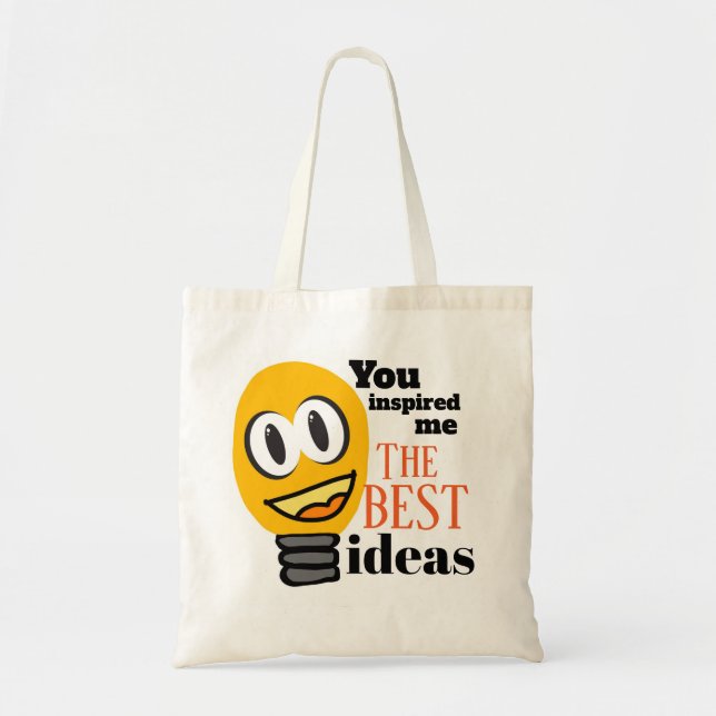 Sie sind inspírame die besten Ideen Tragetasche (Vorne)