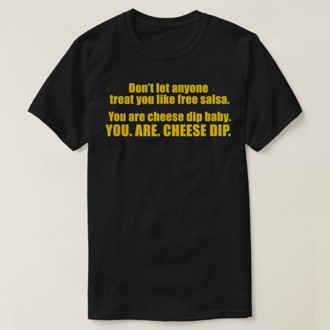 Sie sind KäsedippBaby T-Shirt (Design vorne)