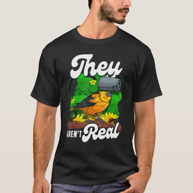 Sie sind keine echten Vögel, die sich die Spione-K T-Shirt (Vorderseite)
