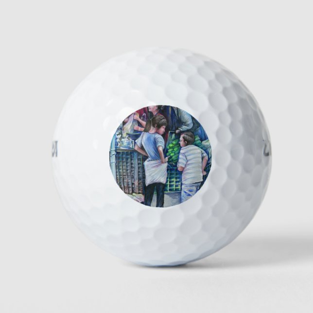 Sie sind keine Mädchen, sie sind Frauen Golfball (Vorderseite)