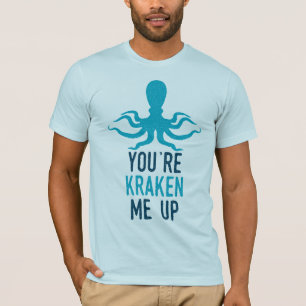 Sie sind Kraken ich oben T-Shirt
