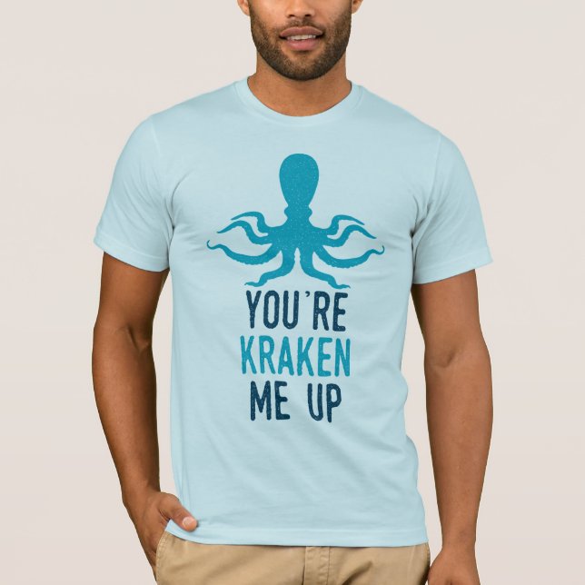 Sie sind Kraken ich oben T-Shirt (Vorderseite)