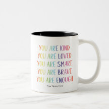Sie sind lieblich Spaß Rainbow Positive Affirmatio