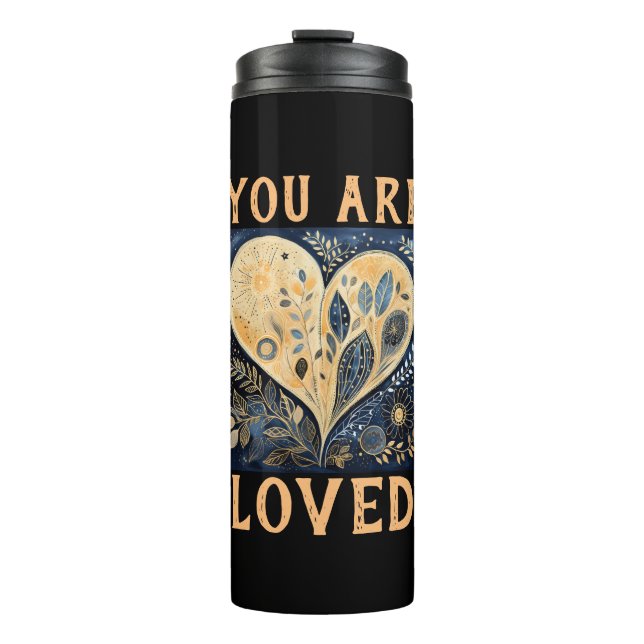 Sie sind lieblich Thermal Tumbler Thermosbecher (Vorderseite)