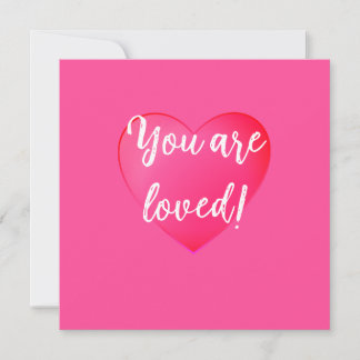 Sie sind Love Card Einladung