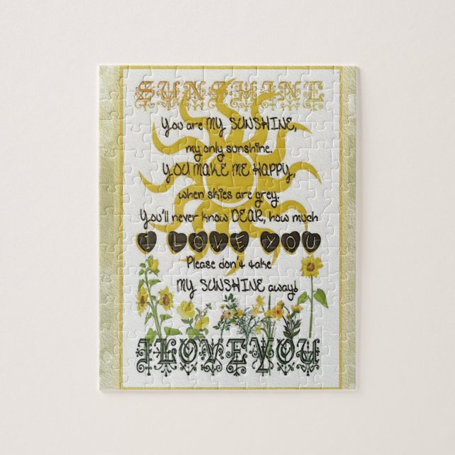 Sie sind mein Sonnenschein (Vertikal)