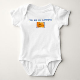 Sie sind mein Sonnenschein-Baby-Bodysuit Baby Strampler