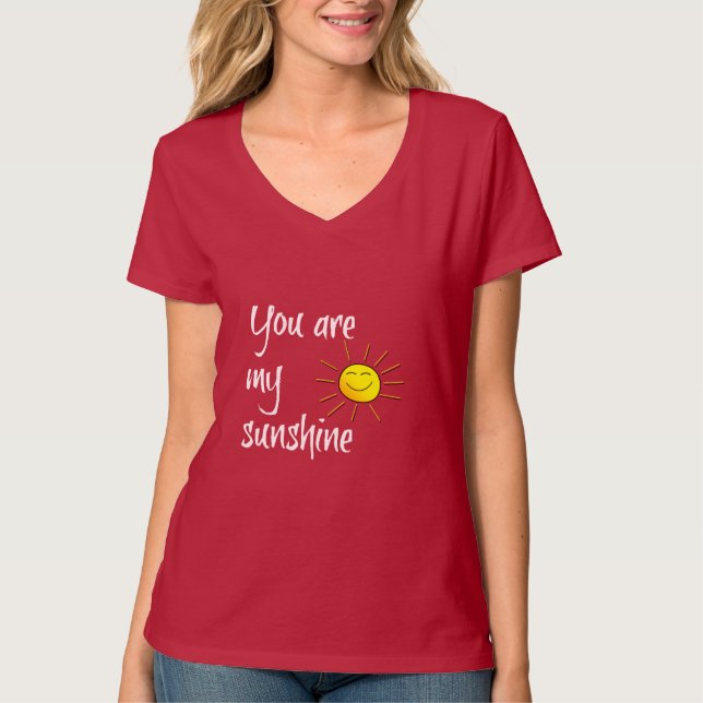 Sie sind mein Sonnenschein (geht das T-Shirt (Vorderseite)