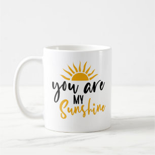 Sie sind mein Sonnenschein // Inspiration Zitat Kaffeetasse