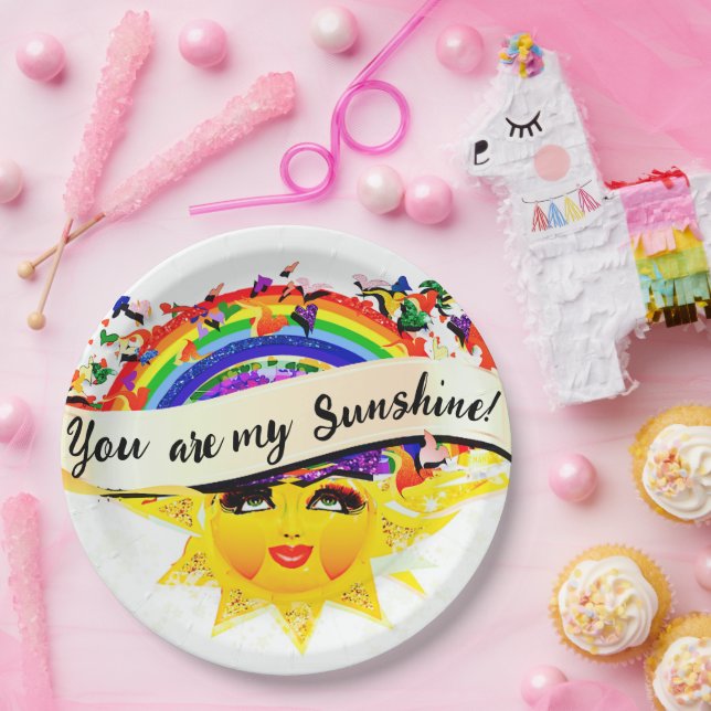 SIE SIND MEIN SONNENSCHEIN PAPPTELLER (Party)